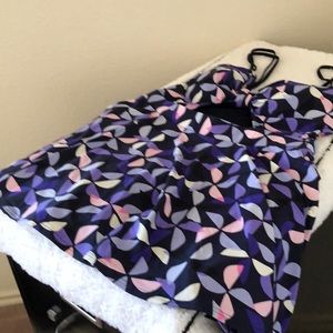 Kate spade one piece swimsuit navy blue and black